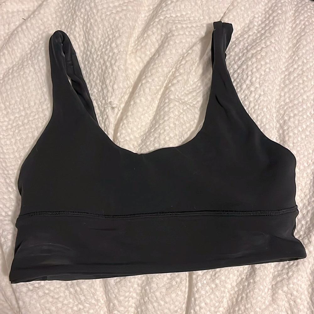Lululemon black reversible sports bra
